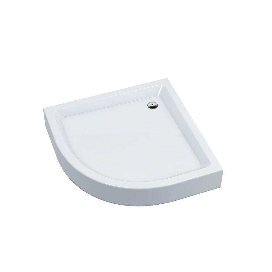 Brodzik Onnline półokrągły narożny 80 cm x 80 cm (15848372)