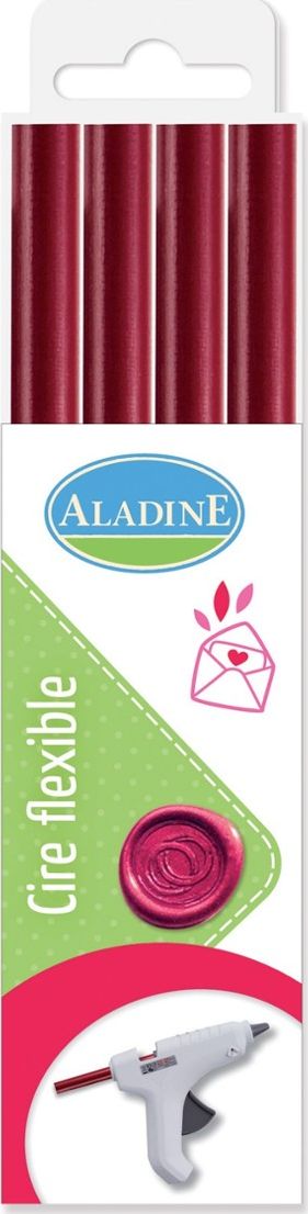 Aladine Pałeczki laku 4 szt. Bordowe