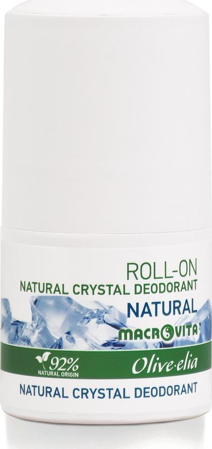 Macrovita Dezodorant roll-on z naturalnym kryształem NATURAL 50 ml