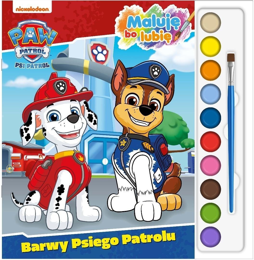 Psi Patrol. Maluję, bo lubię. Barwy Psiego...