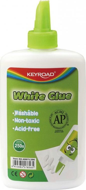 Keyroad Klej Biały Keyroad, 250G, Pakowany Na Displayu