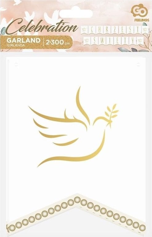 GoDan Girlanda Chrzest Święty flagi 13.5x17.5