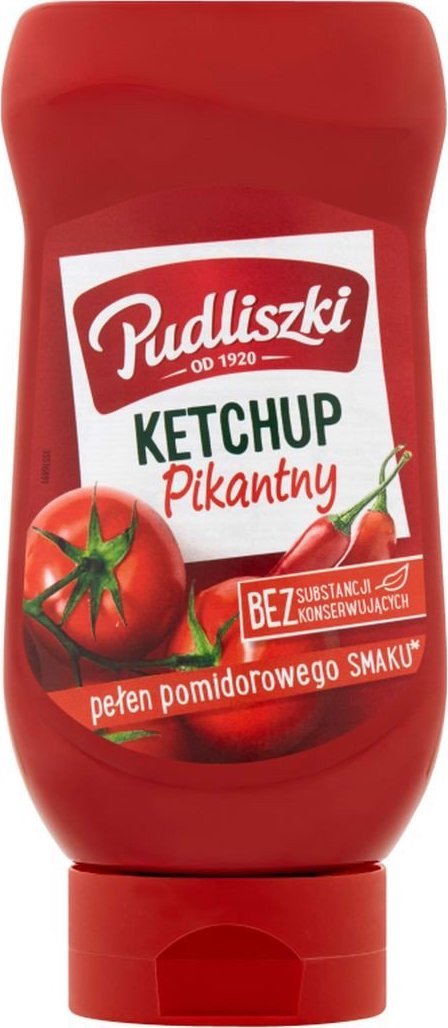 Pudliszki Pudliszki Ketchup pikantny 480 g