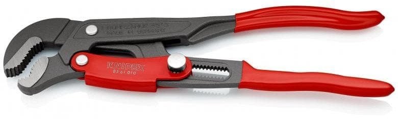 KNIPEX rørtang S-gab, grå pulvercoated, 330 mm