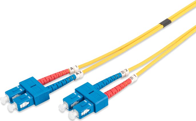 Digitus Patchcord światłowodowy SC - SC, Single- Mode, 9 / 125, OS1, 10m (DK- 2922- 10)