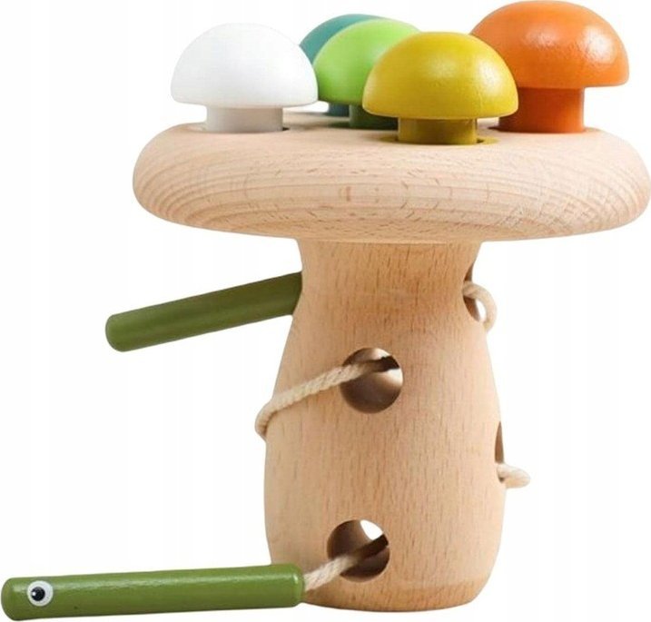 Pan i Pani Gadżet Zabawka Sensoryczna Grzybek Grzyb Dla Dzieci Montessori Motoryka Zabawa