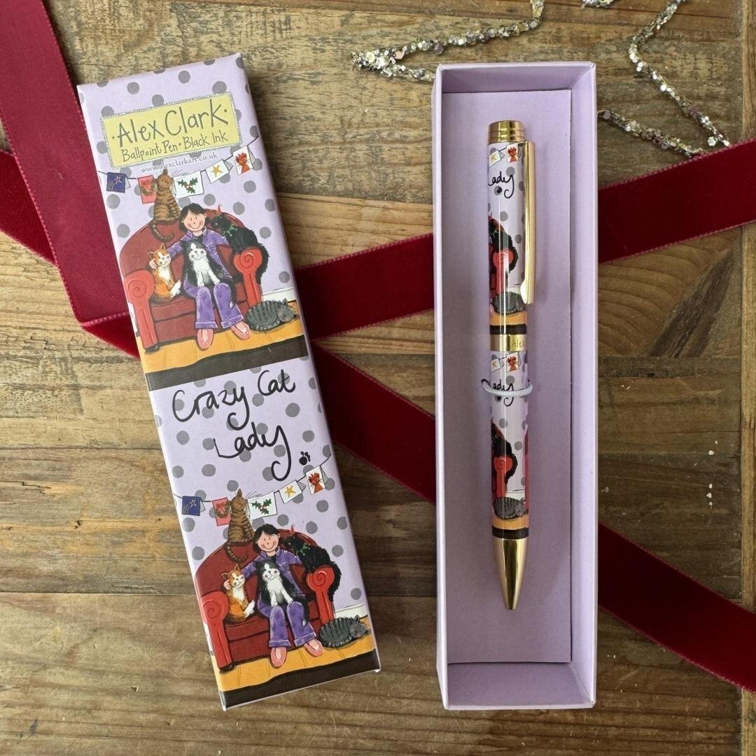 Długopis Crazy Cat Lady Kociara Święta BN