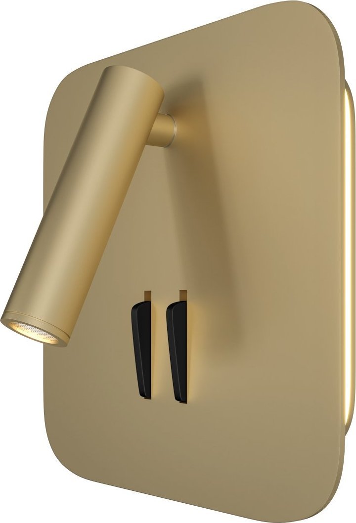Kinkiet Maytoni Kinkiet regulowany ścienny Los 176 C175-WL-01-6W-MG LED 9W złoty