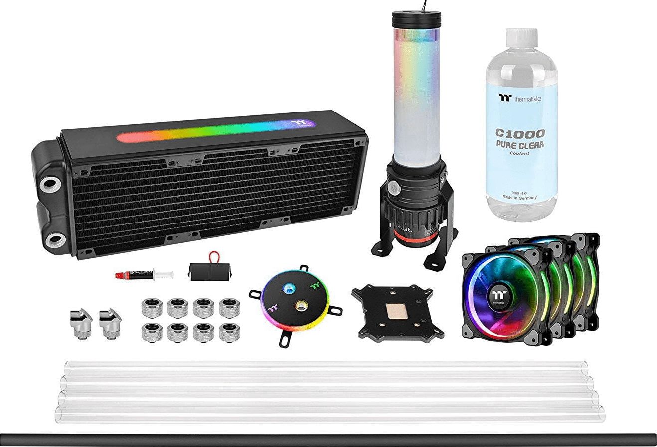 Chłodzenie wodne Thermaltake Pacific M360 Plus D5 360mm (CL-W218-CU00SW-A)