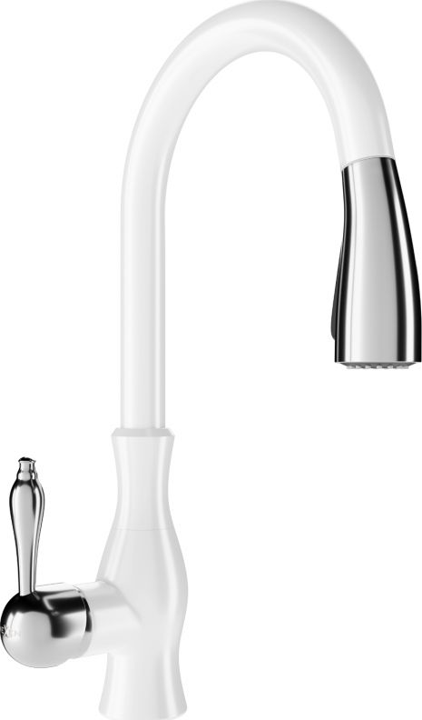 Bateria kuchenna Mexen Savita stojąca biała