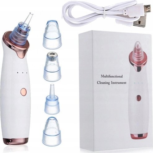 SkinClear ODKURZACZ WĄGRÓW ZASKÓRNIKÓW MIKRODERMABRAZJA