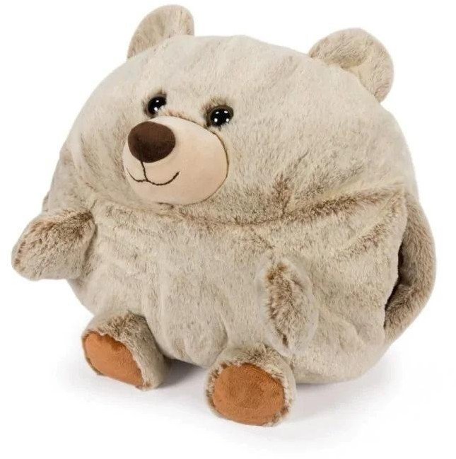 Poduszka miś i pluszowy ogrzewacz do dłoni