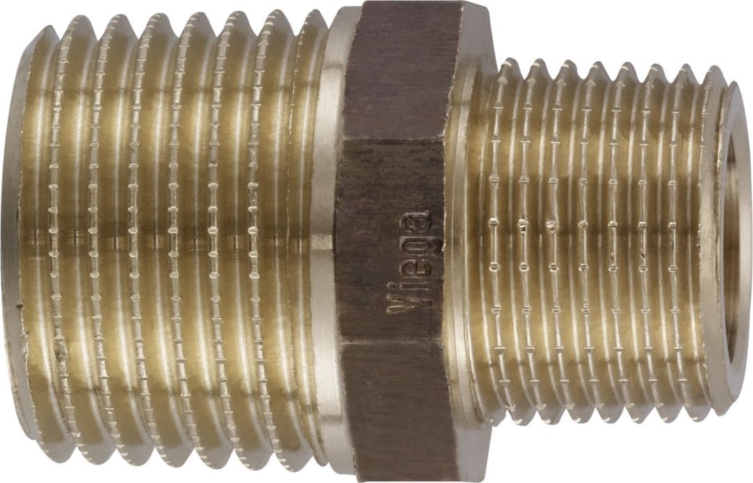 Złączka redukcyjna 3/8 x 1/4 braz / blyszczacyŁącznik do rur