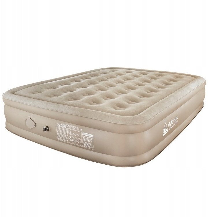 MATERAC Kempingowy PODWÓJNY 2osobowy AUTOMATYCZNY Wygodny ŁÓŻKO TURYSTYCZNE