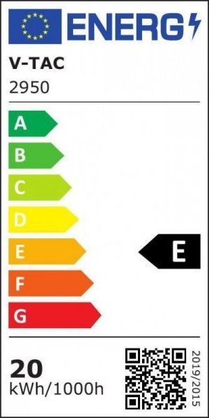 Kinkiet V-TAC Projektor Oprawa Elewacyjna V-TAC 17W LED Okrągła Biała IP65 VT-11020 3000K 2480lm