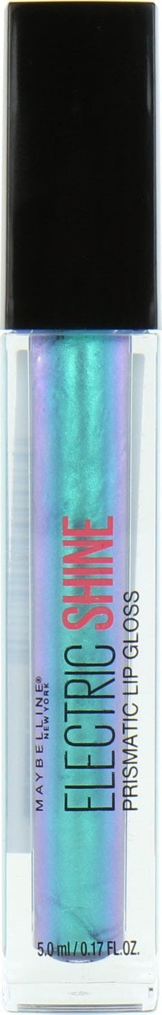 Maybelline Maybelline, Electrio Shine Prismatic, Lip Gloss, 165, Electric Blue, 5 ml For Women