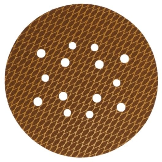 Dedra Tarczki ścierne Anti-clogg 225mm, #60, rzep, zestaw 5szt