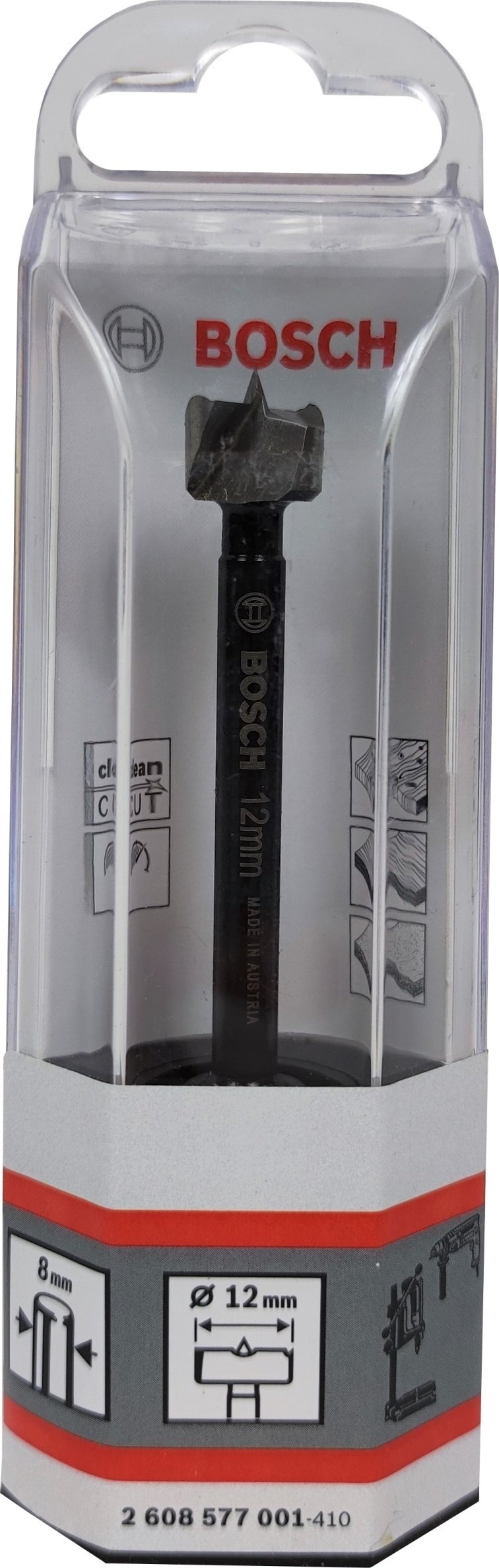 Wiertło Bosch Bosch Forstner drill wavy, 12mm (length 90mm)