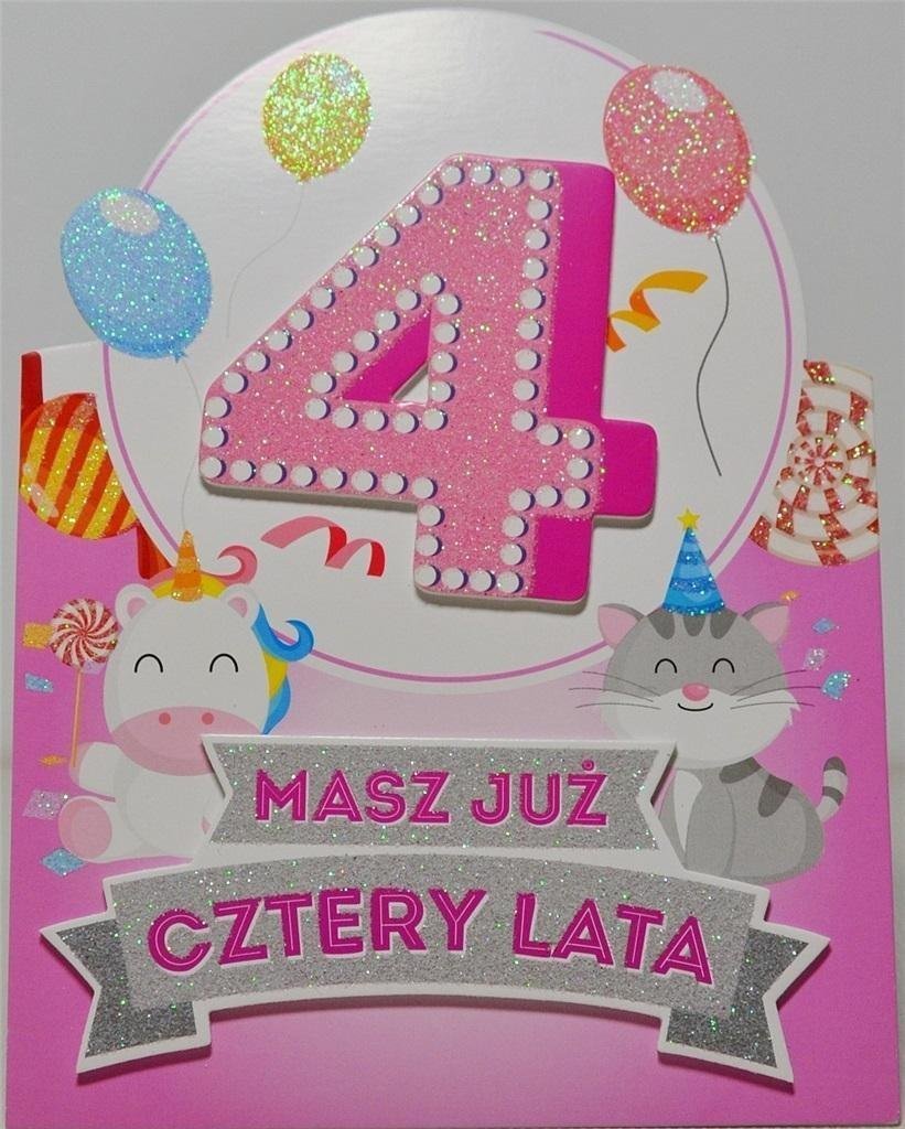 Yeku Karnet Urodziny 4