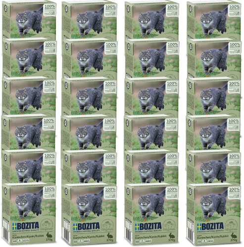 BOZITA Cat Królik W Sosie 24x370g