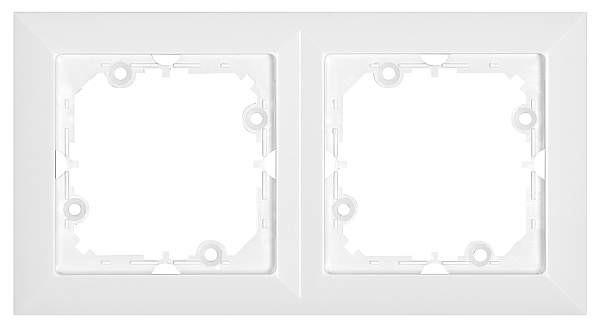 Opal Ramka 2-krotna opal/perła biała