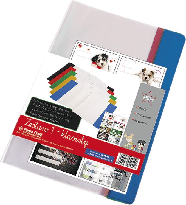 Panta Plast Okładki zestaw 3 klasisty 0302-0129-00