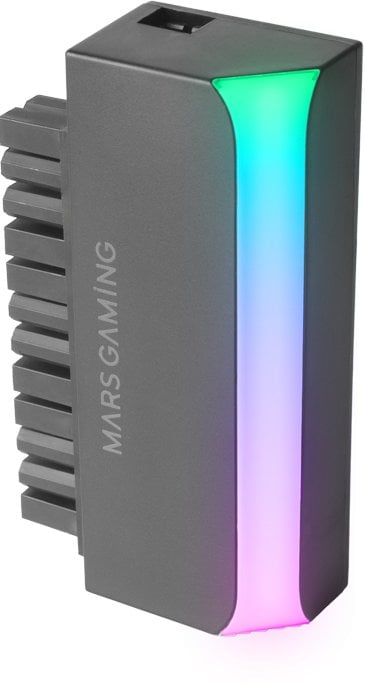Mars Gaming MCA-L24 ATX 24pin 90° Adapter with ARGB