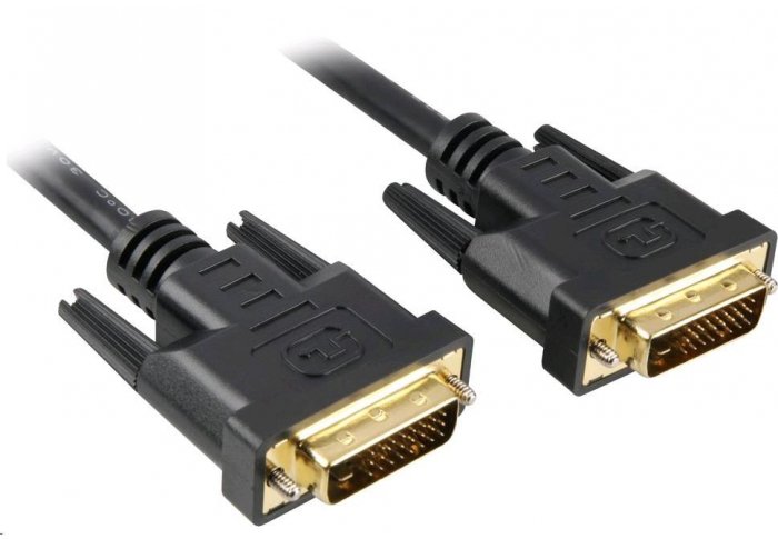 PremiumCord Kabel DVI - DVI przejściówka 15m (DVI-D, M/M, dual link)