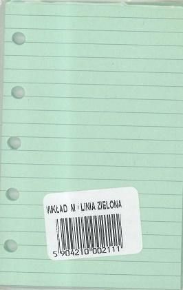 Antra Wkład do organizera M Linia zielona (270096)