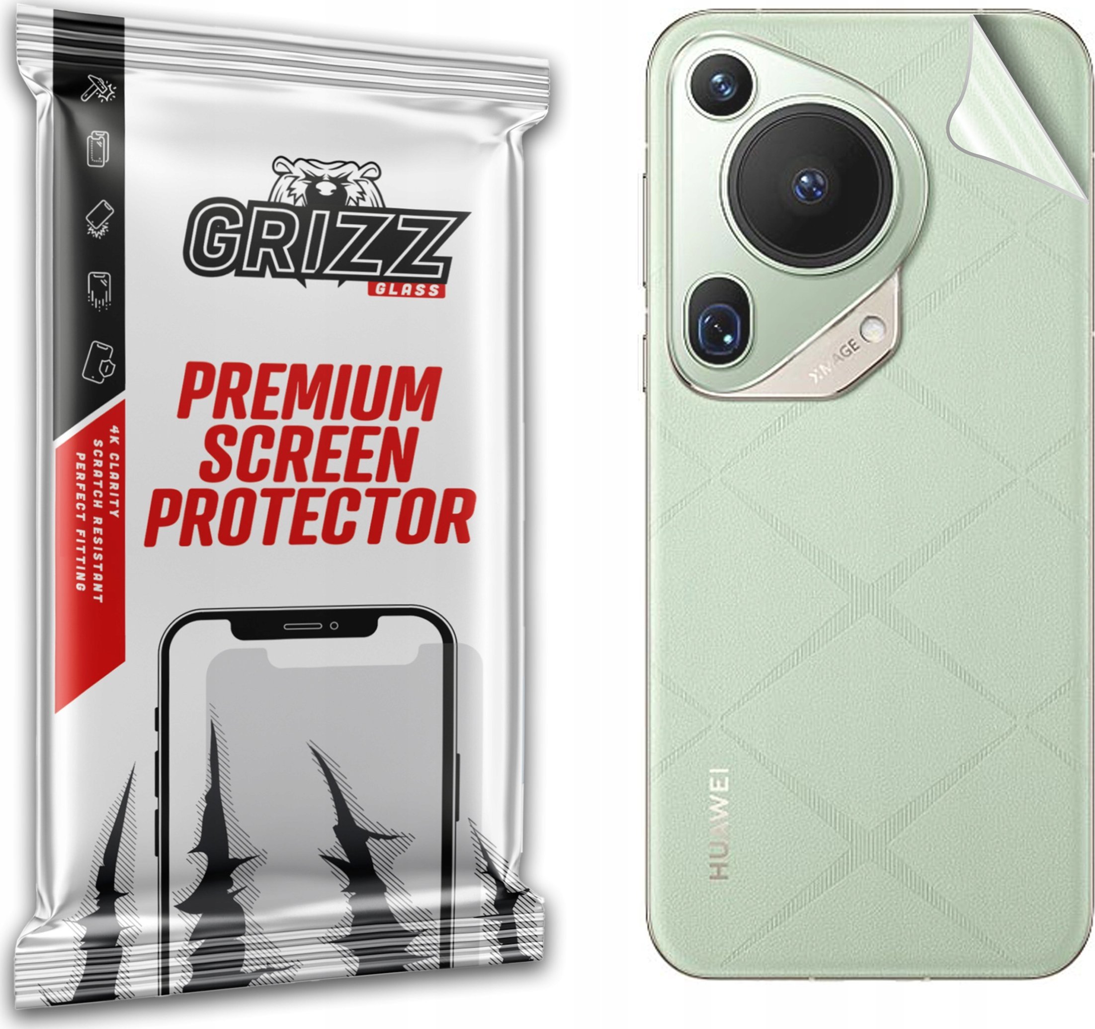 GrizzGlass Folia na tył GrizzGlass SatinSkin do Huawei Pura 70 Ultra