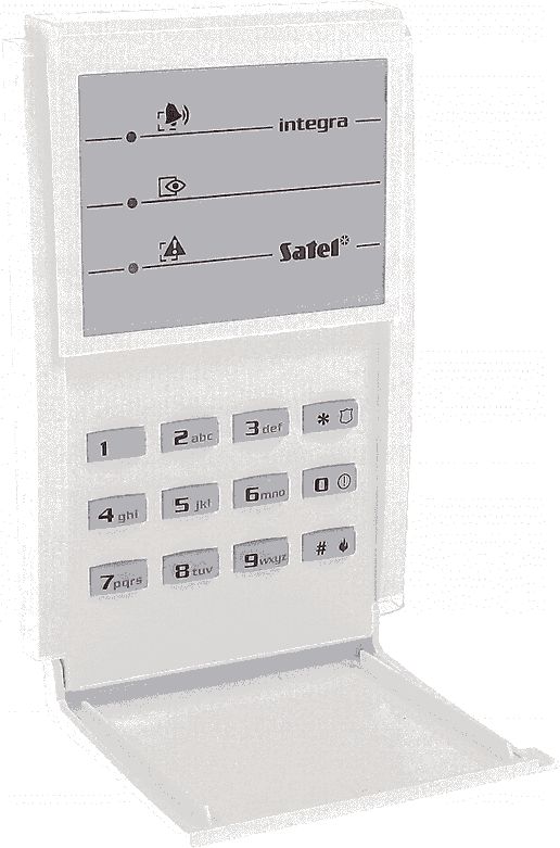 Kontakt-Simon Klawiatura typu zamek typ I zielone podświetlenie INT-SZ-GR