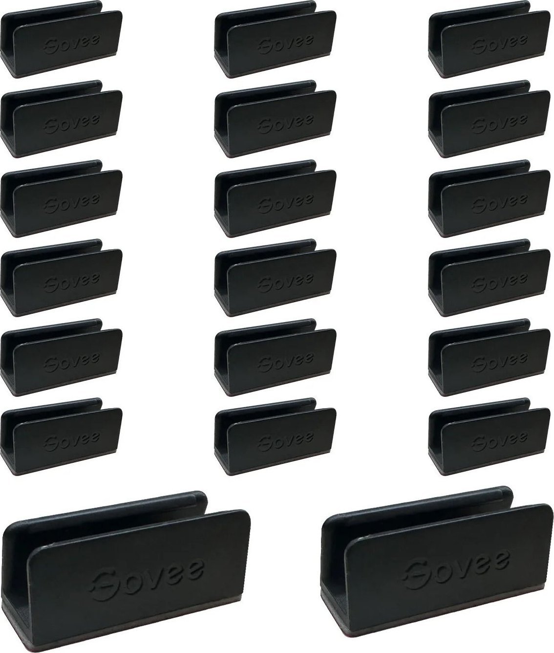 Govee Govee Neon Rope Light 2 Bracket 20 pcs Black