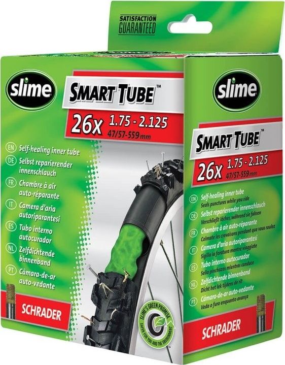 Slime Dętka Slime Smart Self-sealing 26x1.75/1.9/2.125 SV-Schreader Uniwersalny