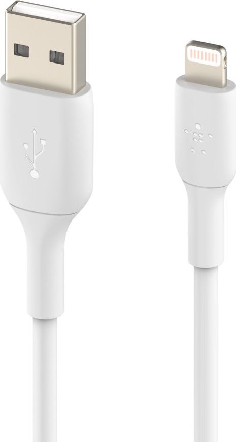 Kabel USB Belkin USB-A - Lightning 2 m Biały (CAA001bt2MWH)