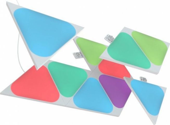 Nanoleaf Nanoleaf Shapes Mini Triangles Expansion Pack - dodatkowe panele świetlne (10 paneli świetlnych)