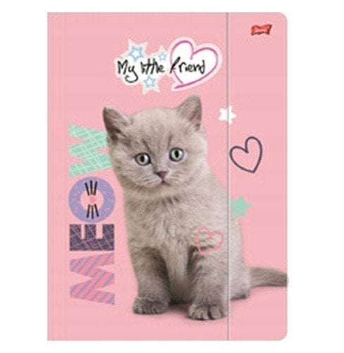 Teczka z gumką A4 My Little Friend Fluffy Kitty