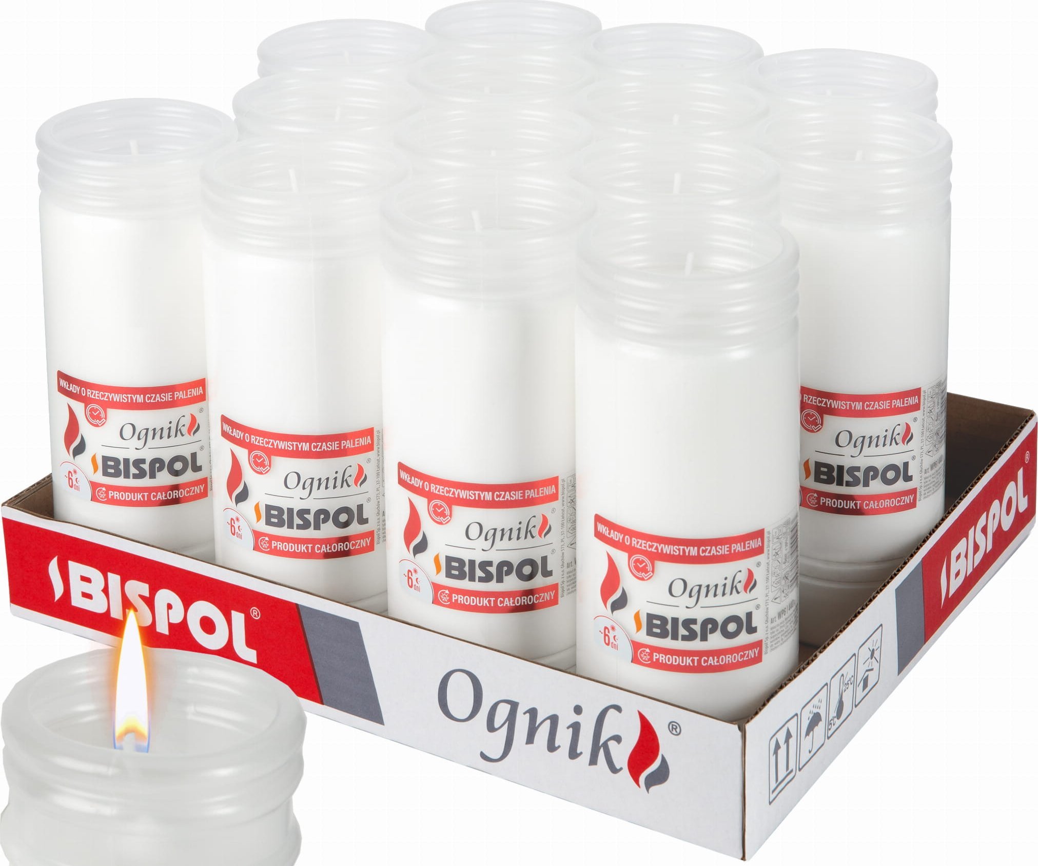 Bispol BISPOL - Wkład Zalewany Ognik WP6 - 14 szt.