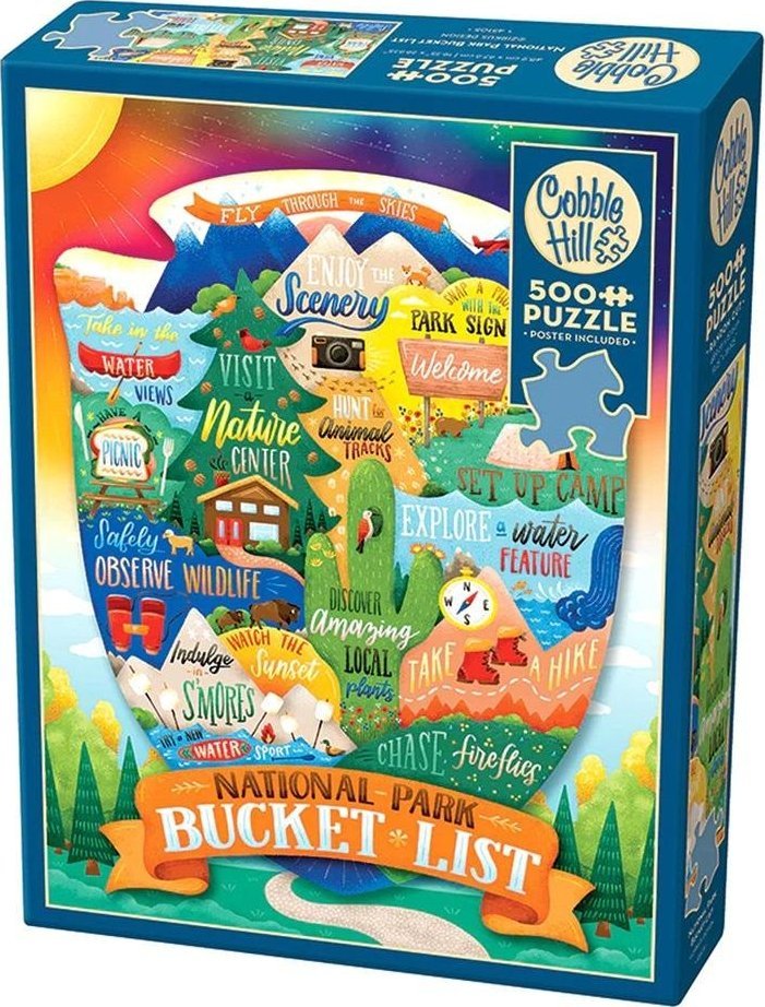 Puzzle 500 Rzeczy do zrobienia na świeżym... G3