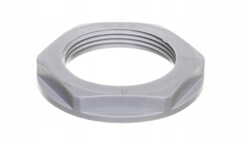 Nakrętka poliamidowa M32 KMK-PA jasnoszara M32 97820