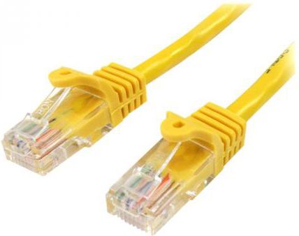 StarTech RJ-45/RJ-45, kat. 5e, U/UTP, 10m, żółty (45PAT10MYL)