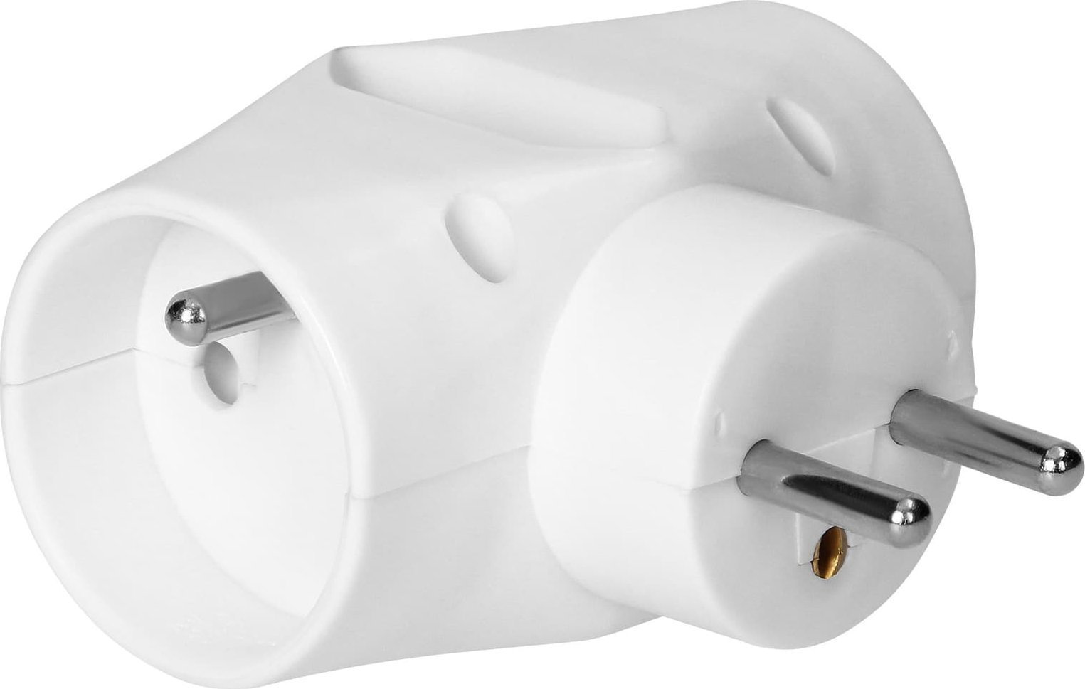 Orno Rozgałęźnik Orno OR-AE-13221 2x2P+Z 1x2P/II biały