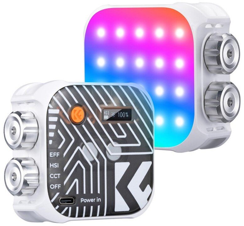 Lampa LED 2500-9900K + RGB K&F Concept KF34.036 V1