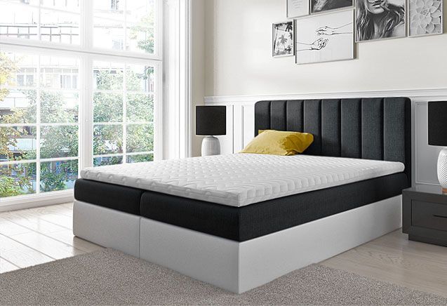 Elior Łóżko kontynentalne Passio 2X 200x200 - 44 kolory