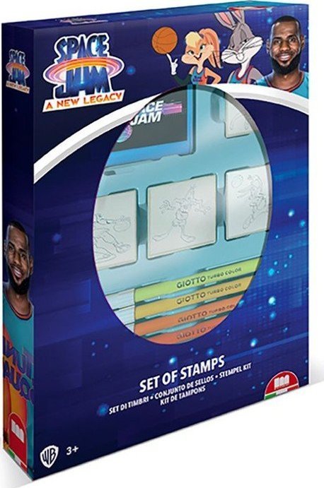 Multiprint MULTIPRINT KOSMICZNY MECZ PIECZĄTKI BOX 4 SZT