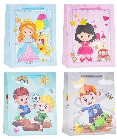 Torebka dziecięce 18x24x8cm mix ROZETTE