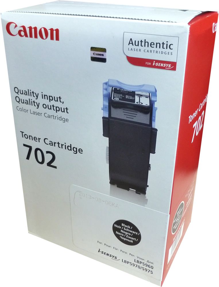 Toner Canon CRG-702 Black Oryginał (9645A004)