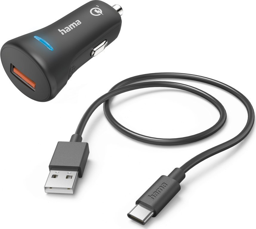 Ładowarka Hama Hama Car Charger Qualcomm 3.0 czarna