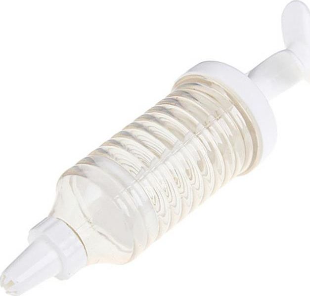 Aptel AG406 DEKORATOR TORTÓW CIAST STRZYKAWKA 8 KOŃCÓWEK biały