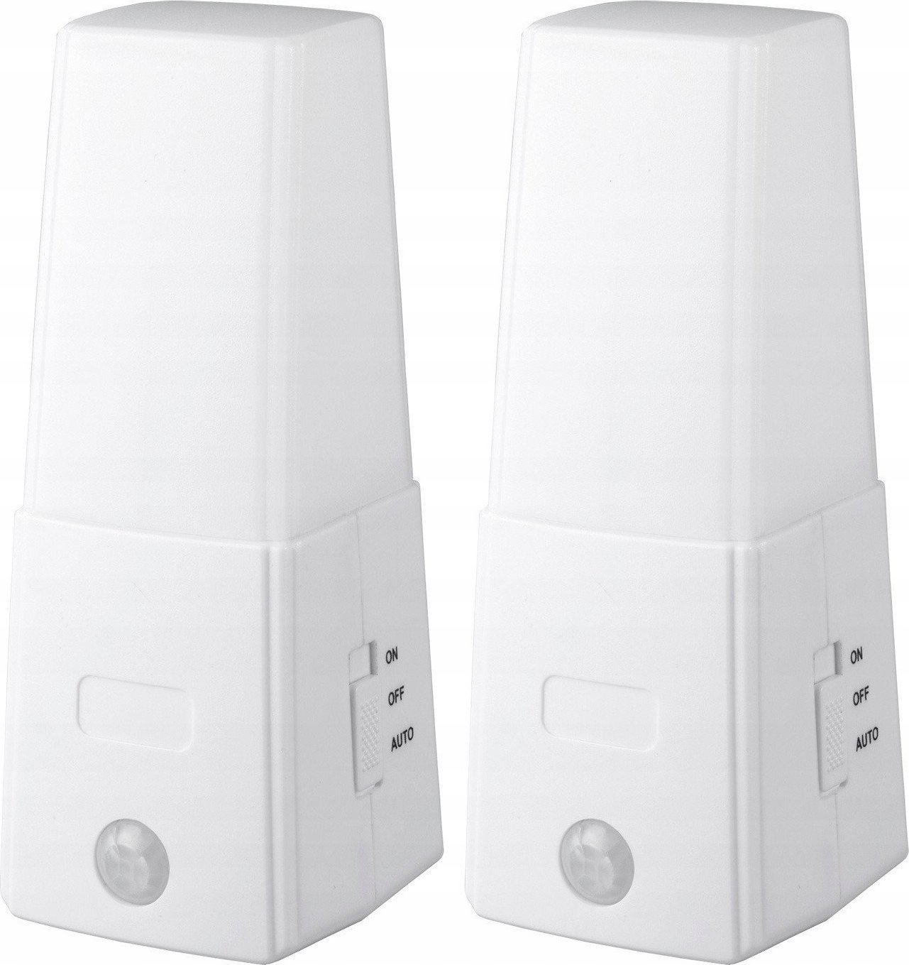 Maximex Lampka nocna LED z sensorem ruchu, 2w1 - 2 sztuki