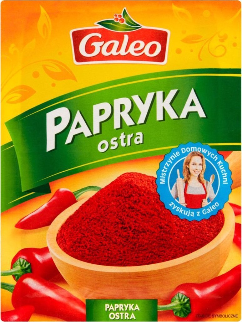 Galeo Galeo Papryka ostra 16 g